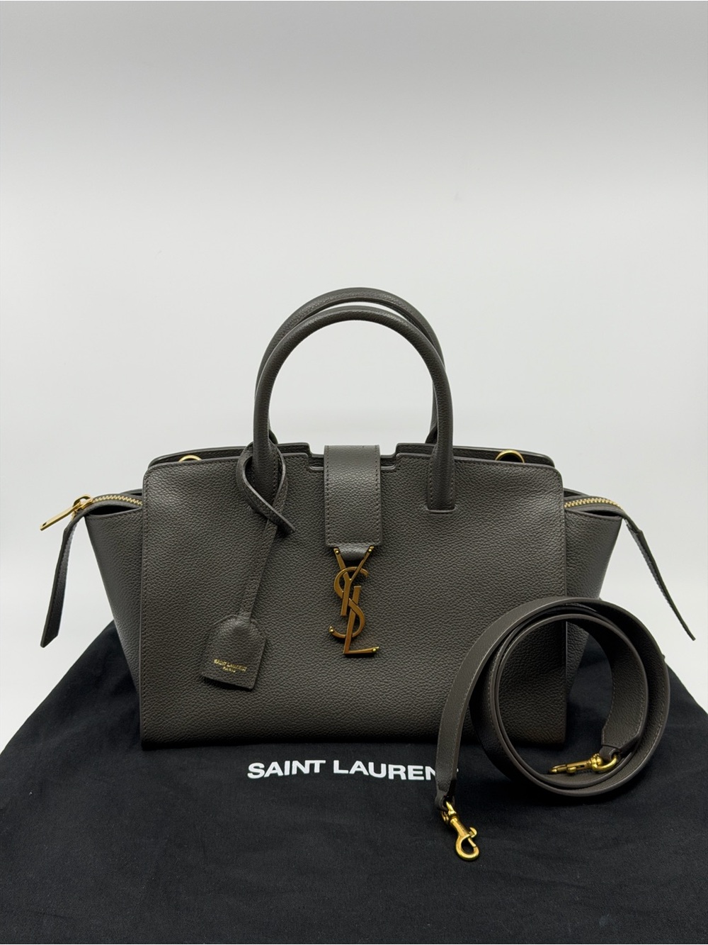 YSL Baby Monogram Downtown Cabas Bag